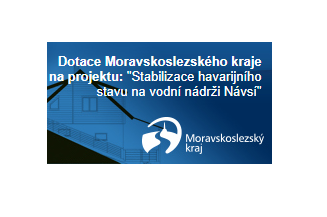 Stabilizace havarijního stavu na vodní nádrži Návsí